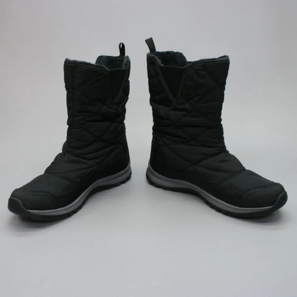 Keen Ladies 10.5 Terradora Black Waterproof Pull-on 200 g Insulated Winter Boots - Picture 12 of 12